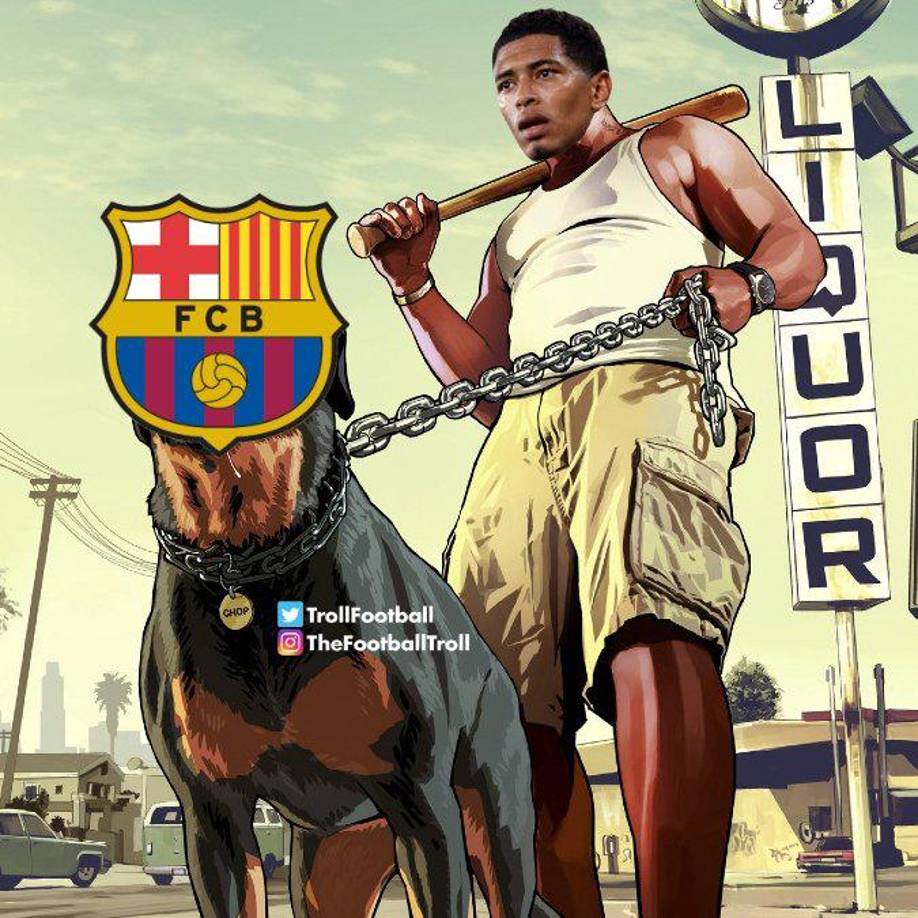 Memes destrozan al Barcelona tras remontada del Real Madrid