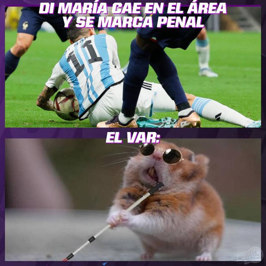 Los memes de la final del Mundial: Messi, Mbappé y el VAR
