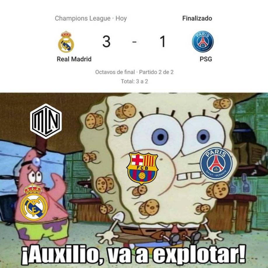 Memes: las burlas se ceban con Messi tras la eliminación del PSG ante Real Madrid