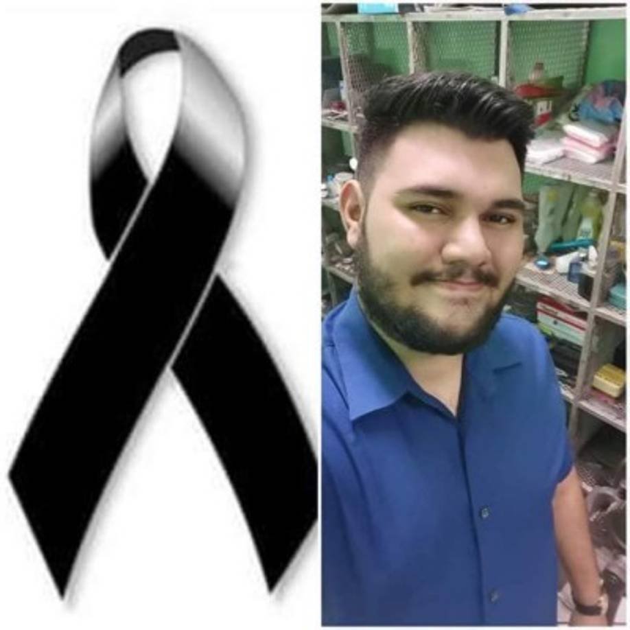 En redes sociales circularon fotografías con mensajes de luto, pero también otros describiendo al joven emprendedor como una persona ejemplar.