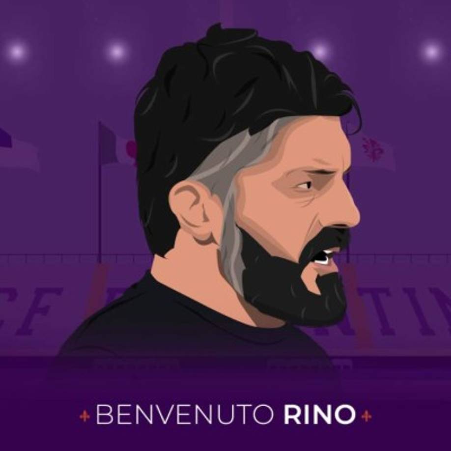 Gennaro Gattuso se convirtió en el nuevo técnico del Fiorentina. Llega procedente del Napoli en donde fue despedido el pasado domingo. Foto Fiorentina Twitter.