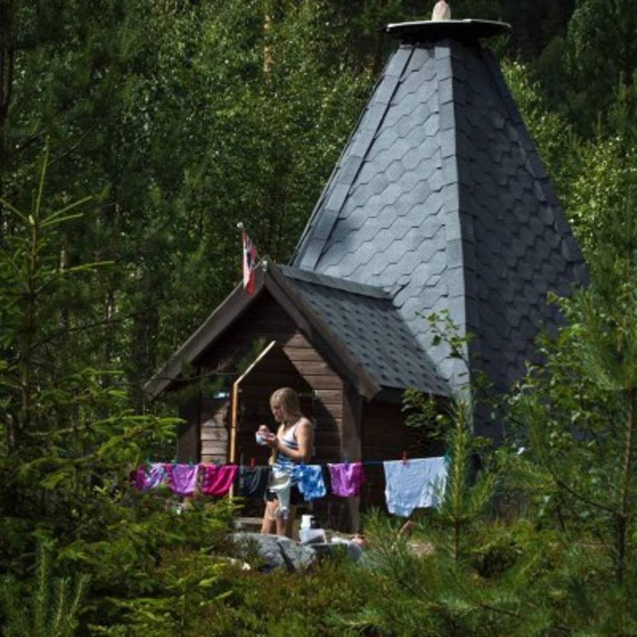 Las chicas tenían experiencia en acampar dentro de la naturaleza pues les fascinaba este tipo de actividades.