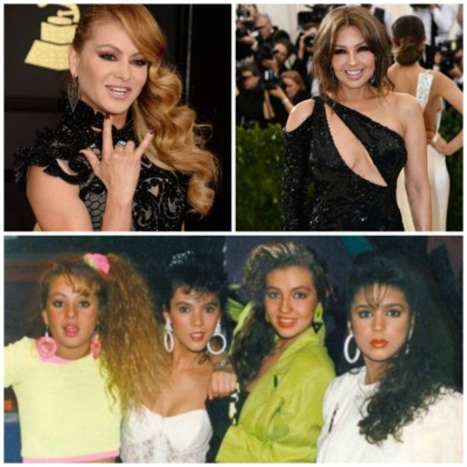 Paulina Rubio y Thalía: antes que Eiza y Belinda estaban Paulina Rubio y Thalía, dos grandes del pop mexicano. Comenzaron sus carreras en el mismo grupo, Timbiriche, y mientras que al inicio eran amigas, eso pronto pasó a ser rivalidad. Desde discos con portadas semejantes hasta haber tenido 'la boda del año', respectivamente, ambas cantantes han negado y admitido el supuesto odio que se tienen.