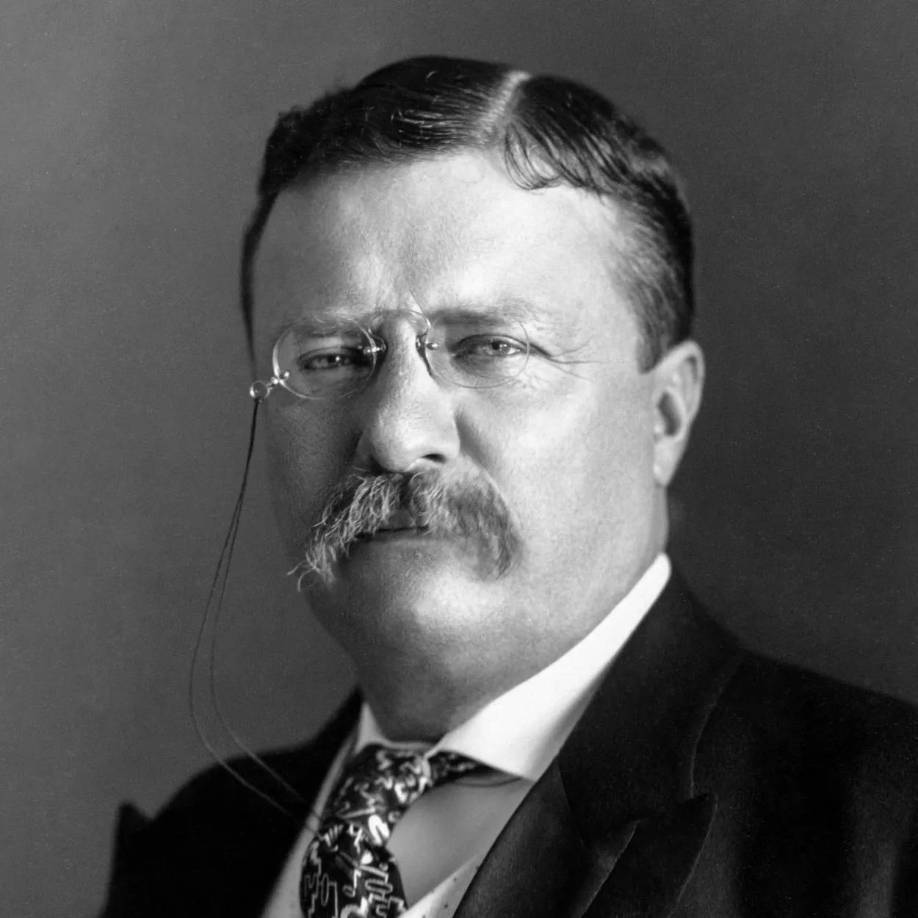 THEODORE ROOSEVELT: En 1912, cuando Roosevelt ya había abandonado la presidencia pero era todavía un hombre enormemente popular, fue emboscado delante del Gilpatrick Hotel en Milwakee por un hombre llamado John Schrank, propietario de una taberna y presuntamente desequilibrado. La bala se quedó en el pecho de Roosevelt sin llegar al corazón. De hecho, ‘Teddy’ vivió siete años más.