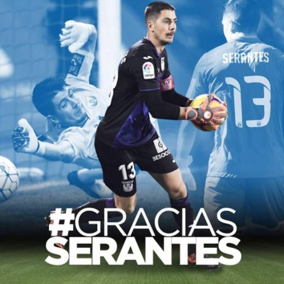 Jon Ander Serantes: El portero español deja al Leganés de la Liga de España y jugará en el Avispa Fukuoka de Japón.