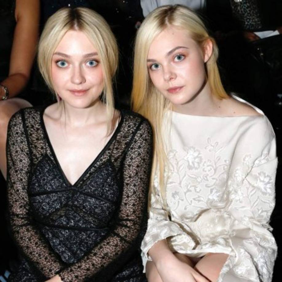 Dakota y Elle Fanning<br/>