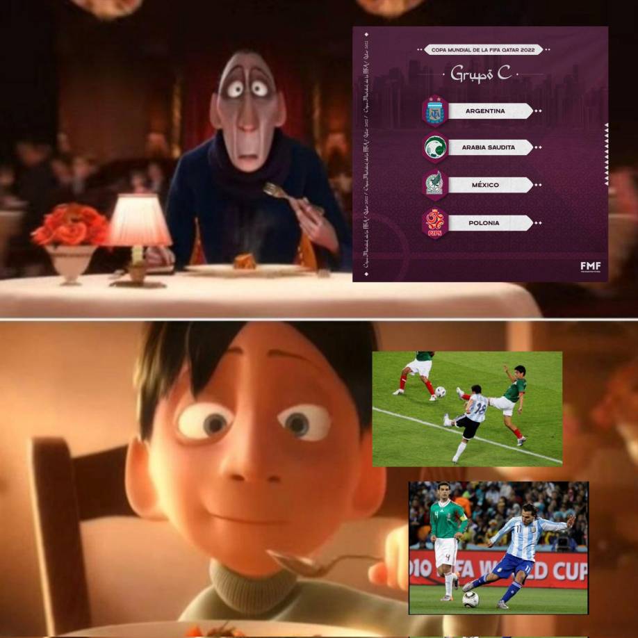 Los memes del sorteo del Mundial de Qatar 2022: burlas a México, Honduras y Argentina