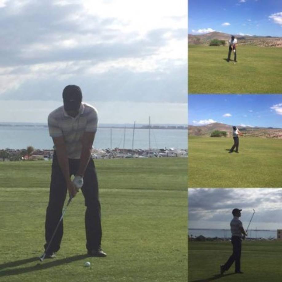 Aunque mucho no lo saben, Chayanne ama jugar golf.