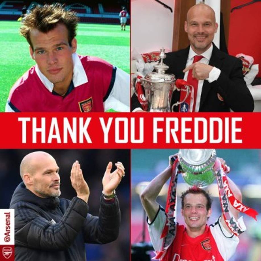 El Arsenal ha comunicado mediante su página web y sus redes sociales que Fredrik Ljungberg no continuará siendo ayudante de Mikel Arteta la próxima temporada. El exfutbolista sueco ha declarado lo siguiente: 'He decidido dejar mi puesto de técnico asistente del primer equipo en el Arsenal para progresar en mi experiencia de gestión'. Todo hace indicar que iniciará una nueva etapa como primer entrenador.