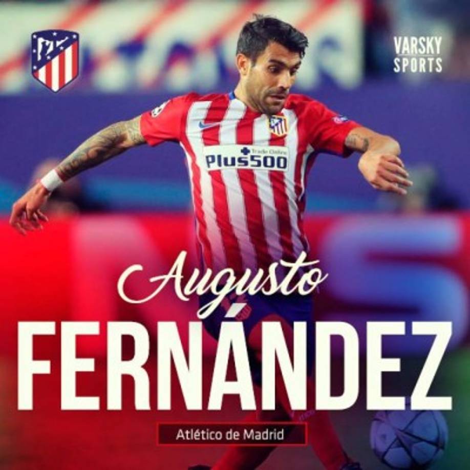 El centrocampista argentino Augusto Fernández deja el Atlético para marcharse a la Superliga china, concretamente al Beinjing Renhe que dirige el español Luis García. Tanto el mediocentro argentino como el propio club rojiblanco han llegado a un acuerdo con el club asiático, pendiente, eso sí, de que supere reconocimiento médico.