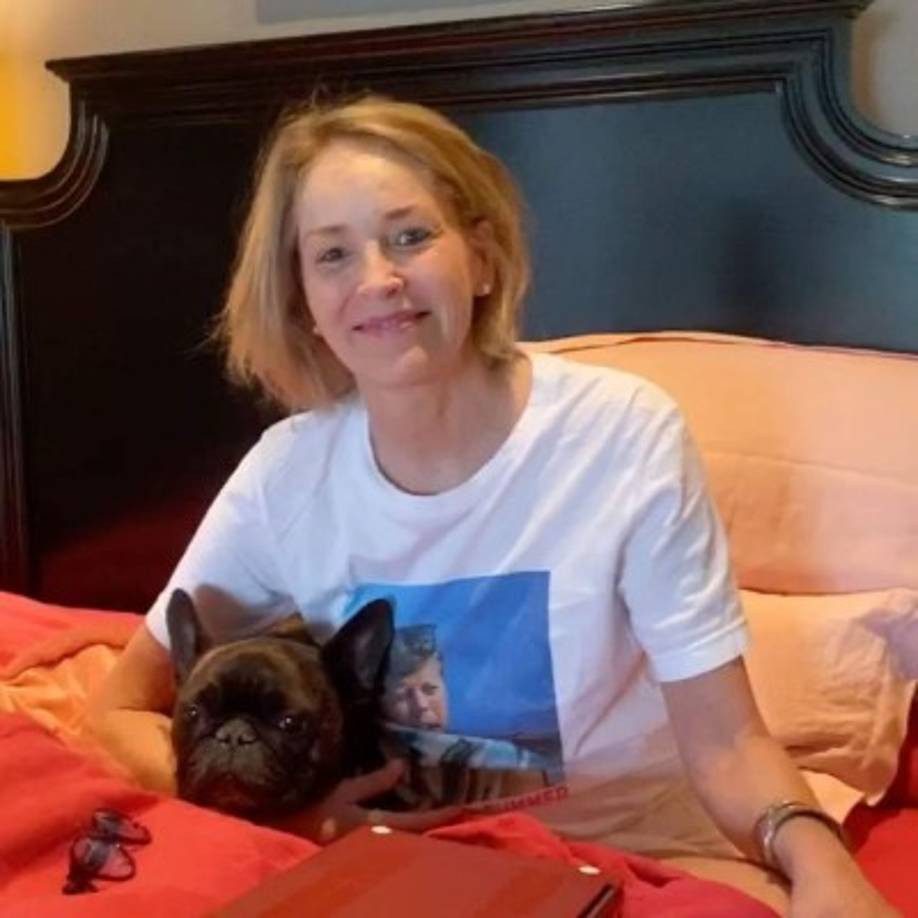 'California está en estado de emergencia, Italia está en un gran estado de emergencia, en cierto modo, todos estamos trabajando desde casa, trabajando y apoyando a nuestros seres queridos, tenemos que superar este periodo todos juntos', dijo Sharon Stone, quien asegura que los pensamientos positivos son buenos 'para nuestro sistema inmunitario'. <br/>