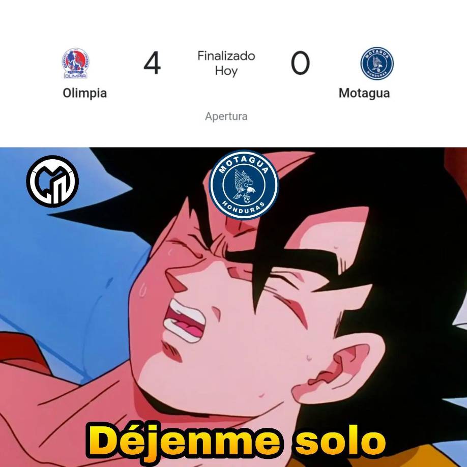 Memes: Motagua y ‘La Tota‘ Medina sufren las burlas tras ser goleados por el Olimpia de Troglio
