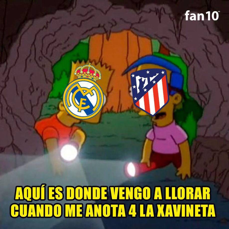 Los memes crucifican al Real Madrid tras ser goleado y humillado por el Barça de Xavi