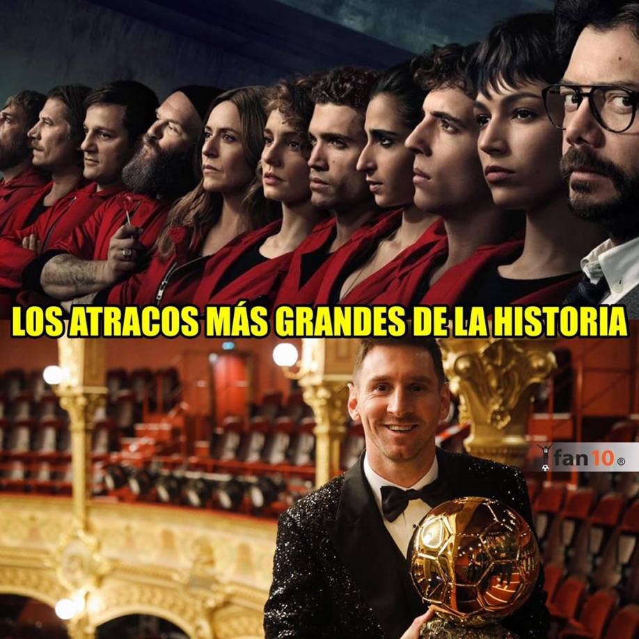 Memes: Burlas a Cristiano Ronaldo tras el séptimo Balón de Oro de Messi