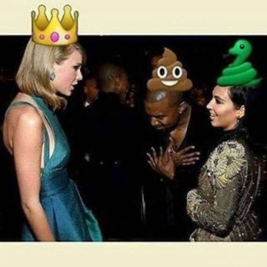 Kim dice que le molesta que Taylor quiso ponerse en el papel de víctima y que sólo quiere llamar la atención.