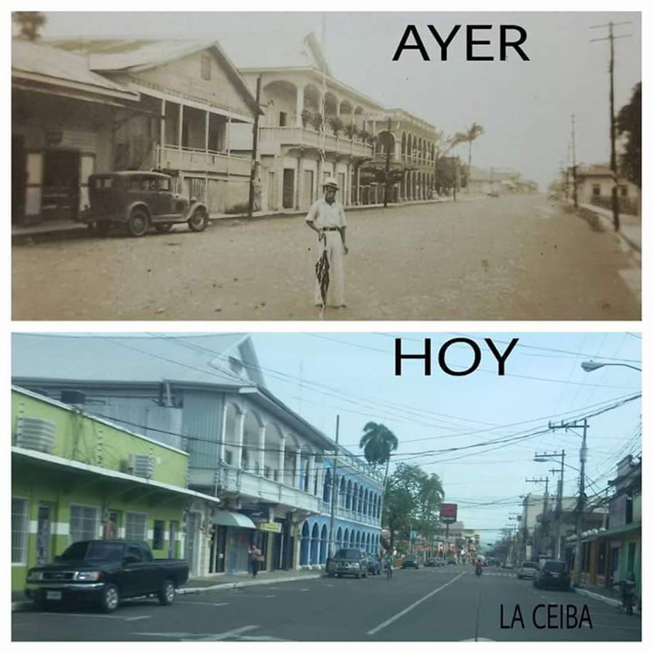 Avenida San Isidro. entre la 9 y 10 calle. la cual en la década de los 60 estaba sin pavimentar. 