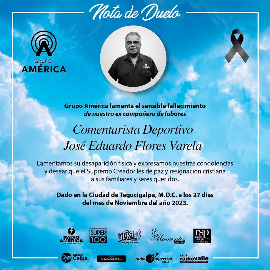 Por muchos años Eduardo, o “Nicho”, como le decían sus amigos, fue el encargado de comentar los partidos en Radio América.