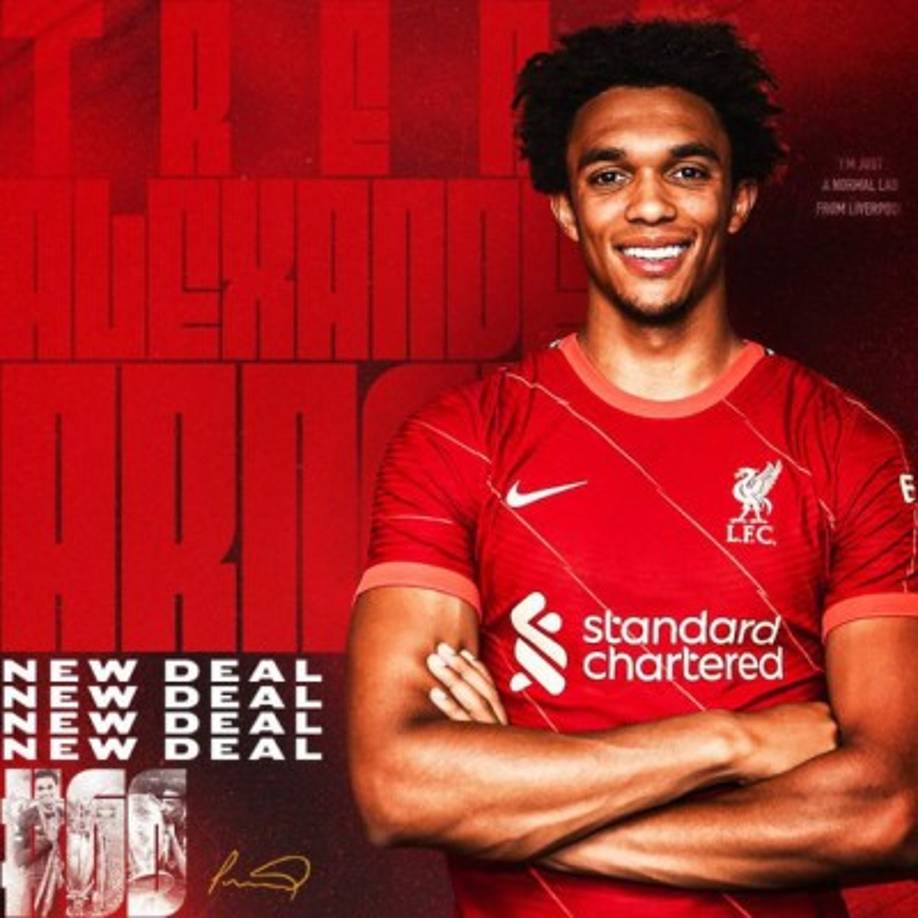 El Liverpool ha anunciado la renovación de su lateral derecho y canterano Trent Alexander-Arnold hasta el 30 de junio de 2025. El jugador inglés ha disputado 179 partidos con el conjunto red y se ha convertido en una pieza clave para Jürgen Klopp.