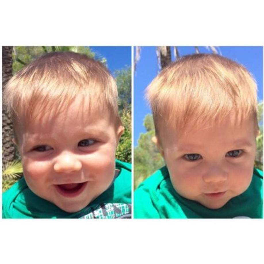 No tardó en comenzar a compartir con su hermano Milan el protagonismo en las redes sociales de sus padres, que a lo largo de estos meses nos han mostrado el crecimiento de Sasha.