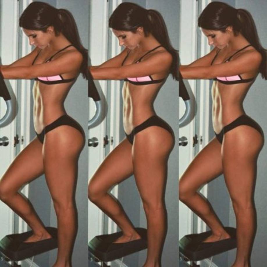 Hace un par de años 'comencé a subir fotografías para motivar a la gente a hacer ejercicio y frases que me daban ánimo y me ayudaban a ponerme en acción', explica Jen Selter.