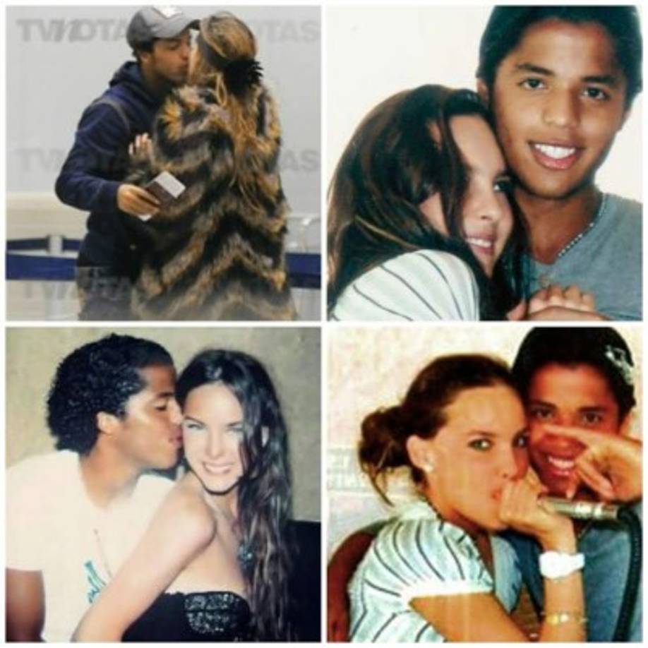La actriz y el futbolista le dieron rienda suelta a su amor, sin embargo, el amor les duró muy poco tiempo, la relación se terminó supuestamente por infidelidad del futbolista.