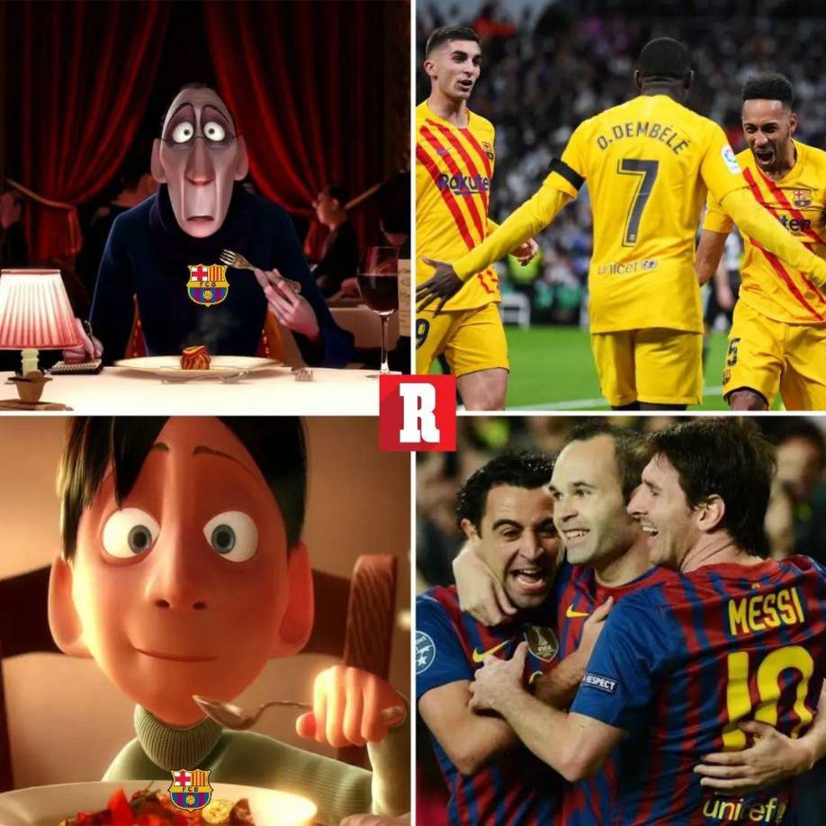 Los memes crucifican al Real Madrid tras ser goleado y humillado por el Barça de Xavi
