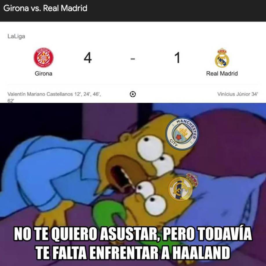 Memes hacen pedazos al Real Madrid tras ser humillados por el Girona