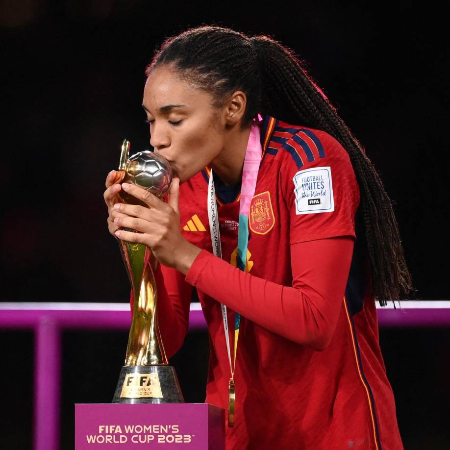 Salma Paralluelo se convirtió en la gran revelación del Mundial Femenino.