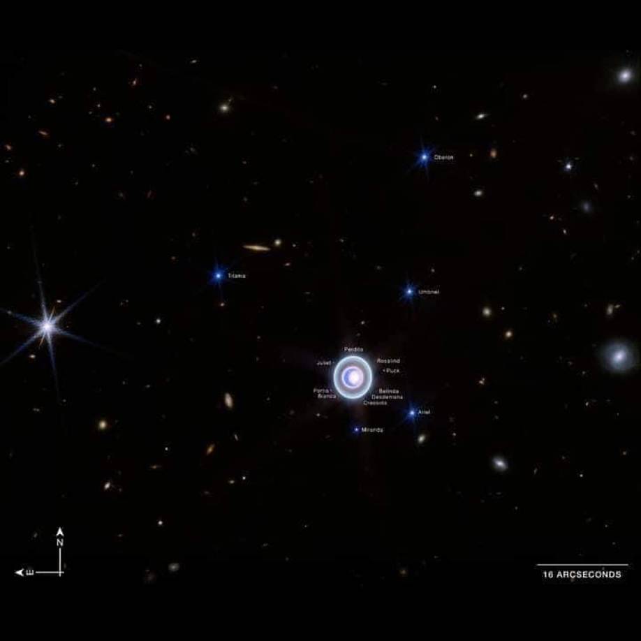 “Dada la inclinación única de Urano, que tiene las estaciones más extremas, su observación proporciona información valiosa para planificar futuras misiones”, describe la Nasa.