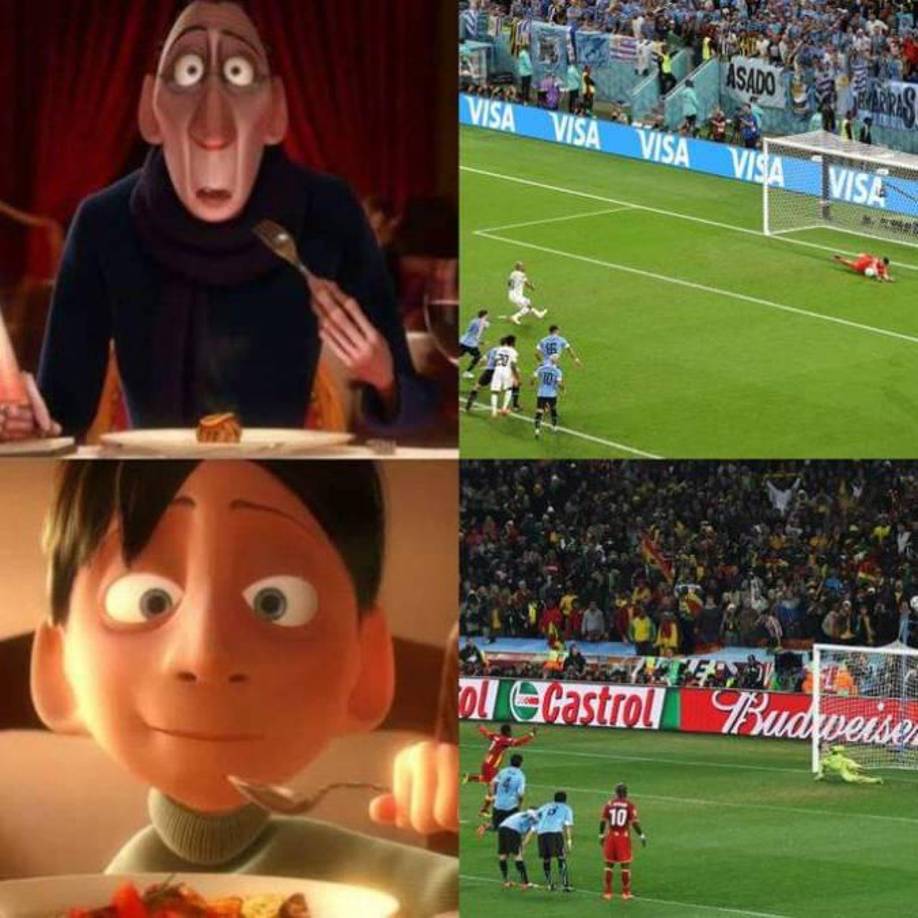 Los destrozaron: La ola de memes contra Uruguay tras ser eliminados
