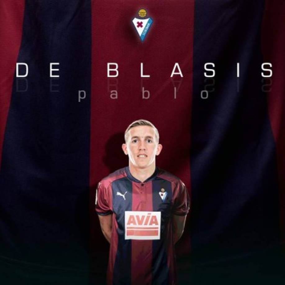 El Eibar hace oficial el fichaje de Pablo DeBlasis. El extremo argentino llega para las dos próximas temporadas del Mainz 05.