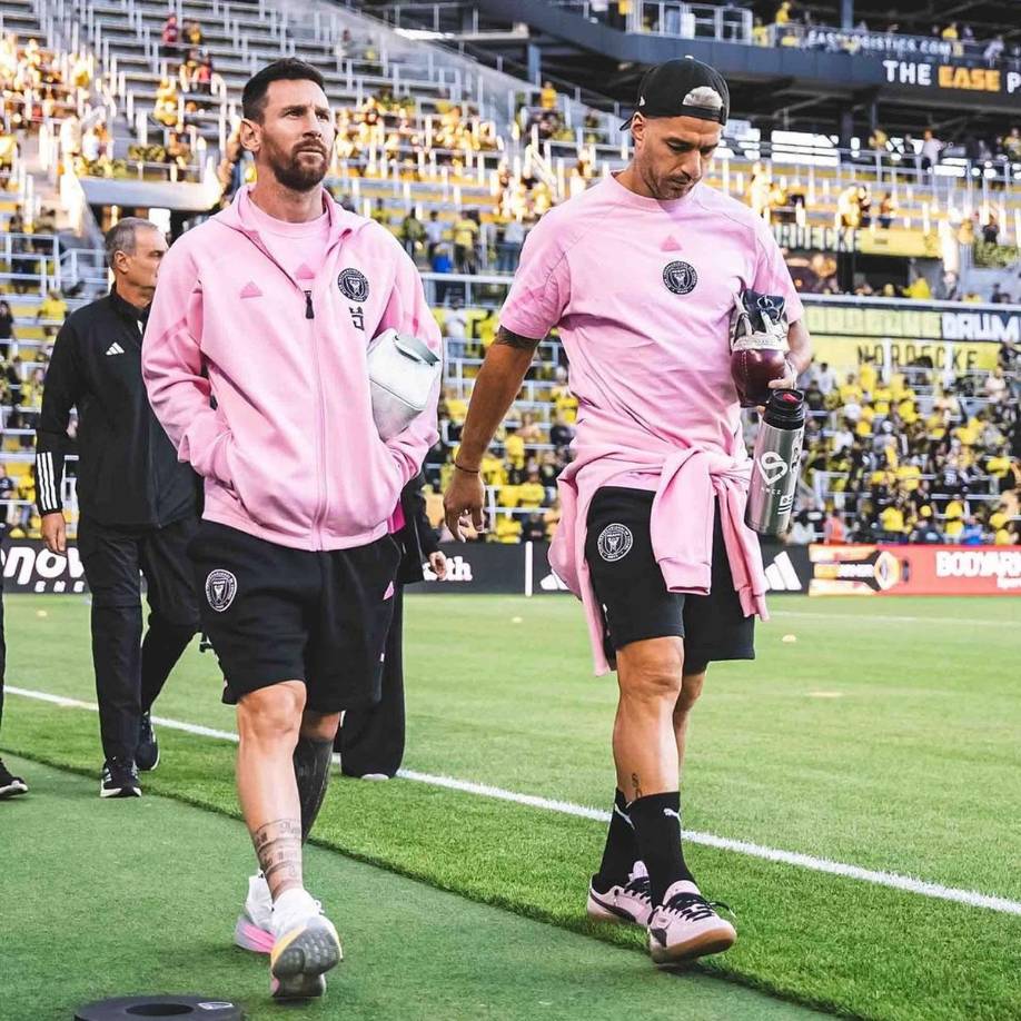 Locuras de Messi y sus amigos festejando segundo título con Inter Miami: ¿Y David Ruiz?