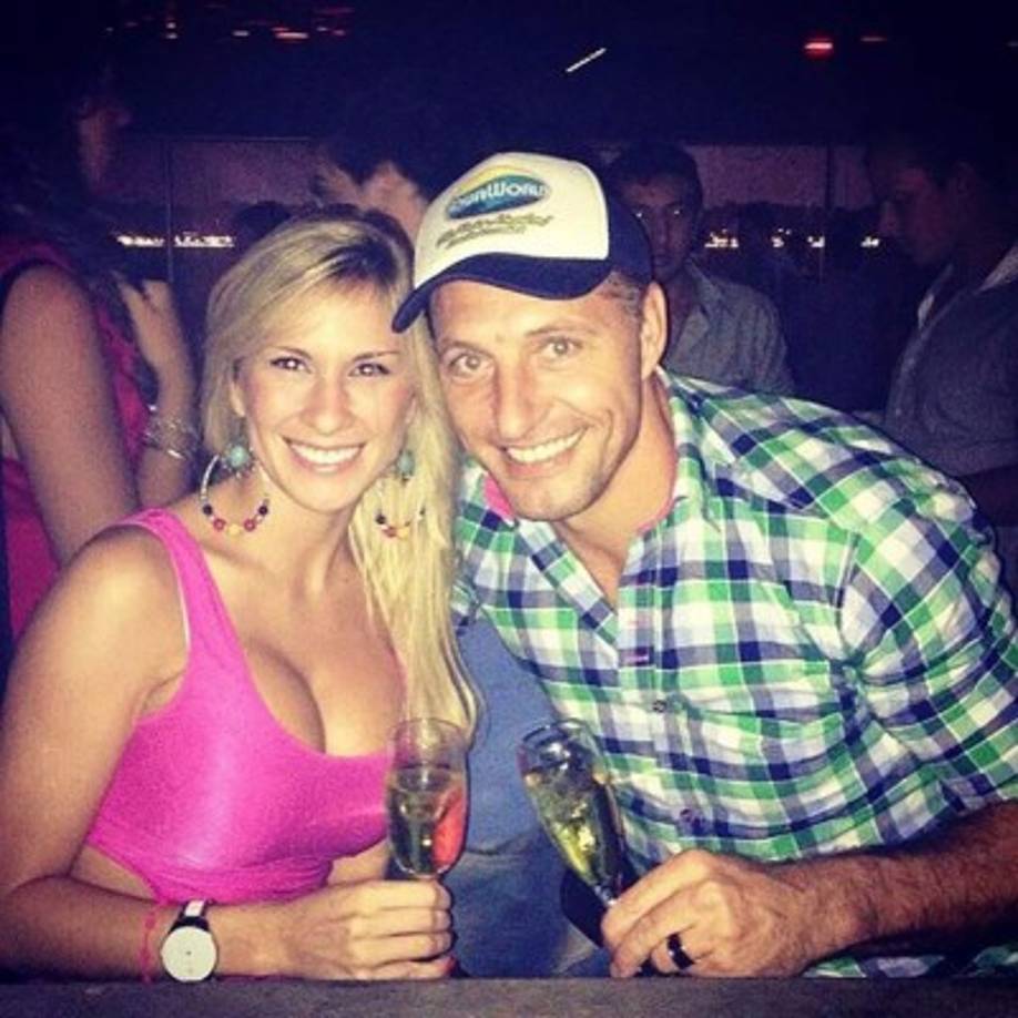 Romina Ortega y Néstor Pitana siempre se muestran muy felices juntos.