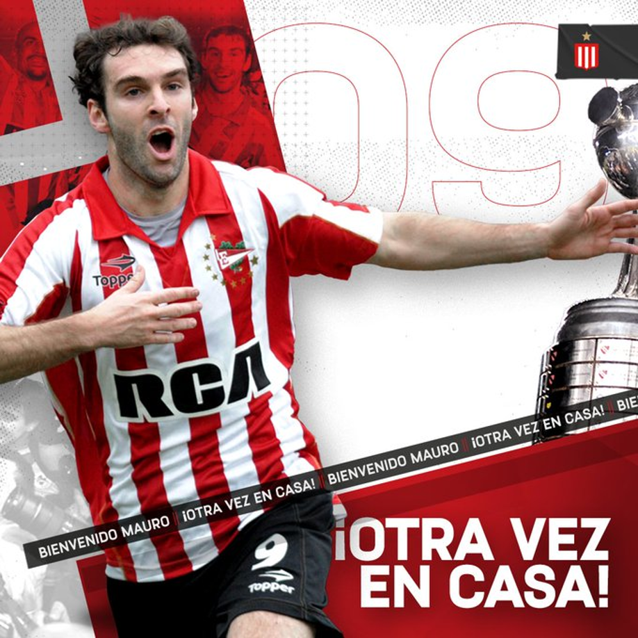 Estudiantes LaPlata ha fichado al delantero argentino Mauro Boselli. Firma por un año.