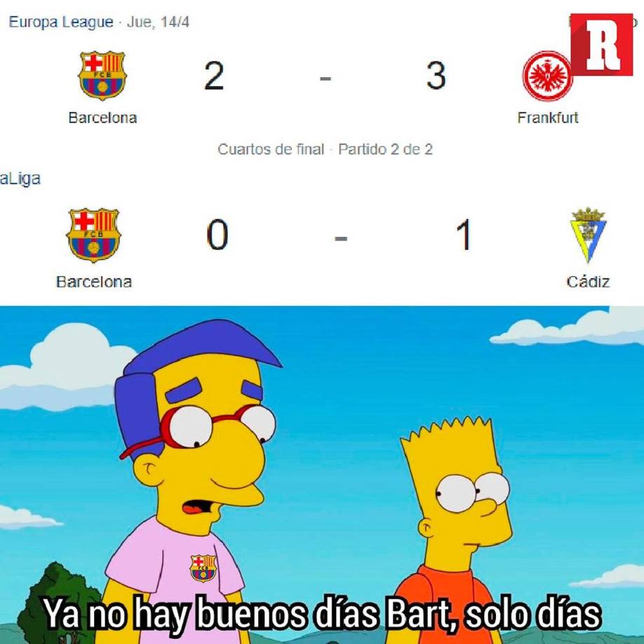 ¡Otra vez se estrelló la ‘Xavineta‘! Los memes de la derrota del Barça contra Cádiz en la Liga Española