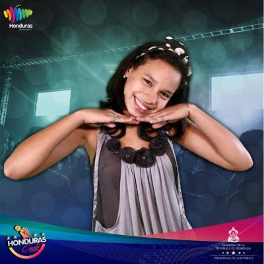 Para muchos es desconocido que Angie Flores participó en el programa 'Honduras canta' entre 2015 y 2016.