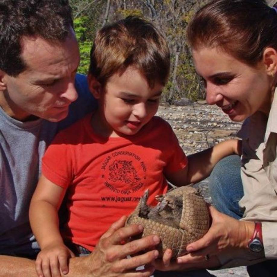 Lo más íncreble es que Tiago ha crecido con estos tres ejemplares creció y aprendió a analizar su comportamiento.<br/>