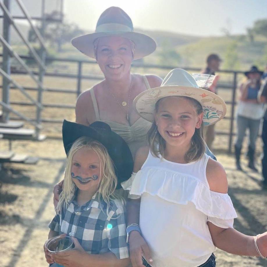 <b>P!nk:</b> La cantante informó, mediante una entrevista para Amazon, que ella y su esposo Carey Hart, crían a sus hijas Willow y Jameson “libre de etiquetas”. 