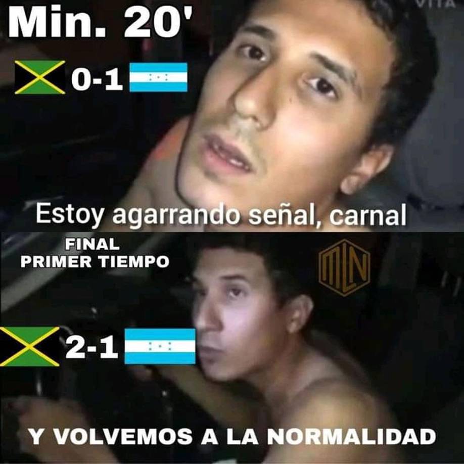 Los crueles memes destrozan a Honduras tras cerrar la eliminatoria con derrota ante Jamaica