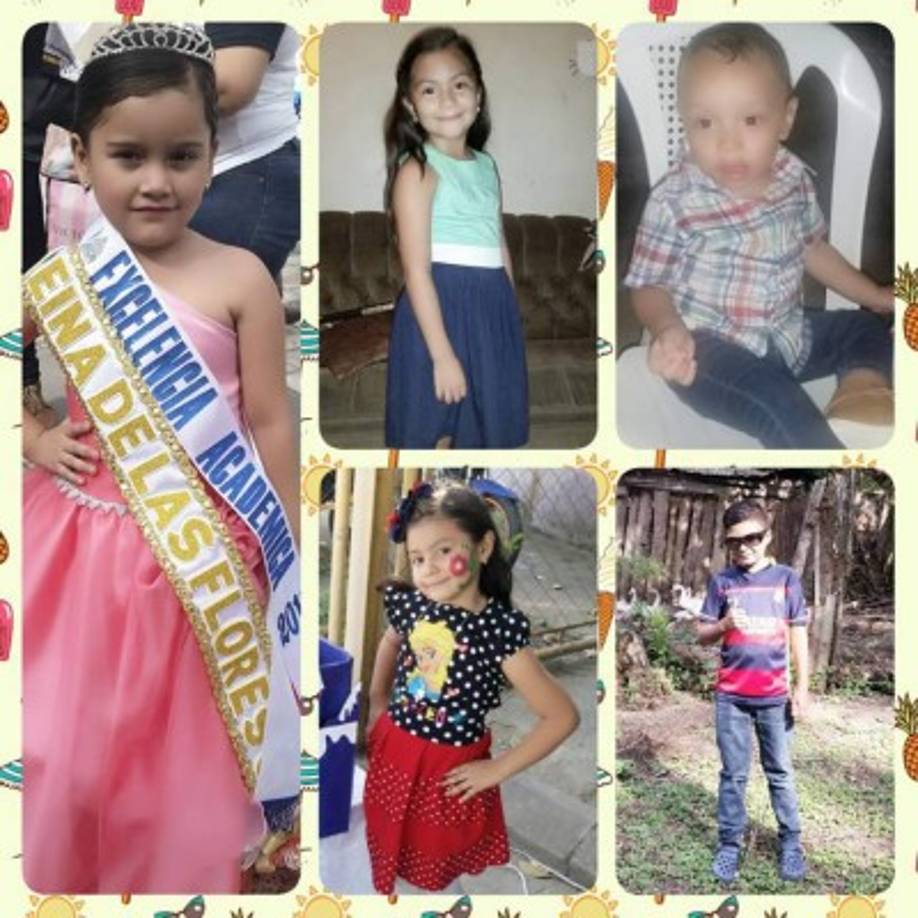 Melissa Ramírez<br/>Mi hija y mis cuatro sobrinos son la alegría de nuestra casa, los amo muchísimo y que este Día del niño sea de lo mejor para ellos!