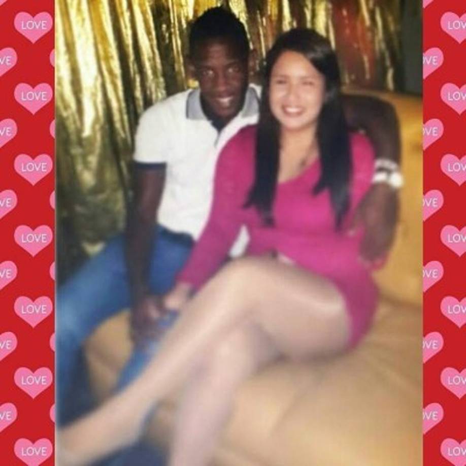 Imagen de años atrás de Romell Quioto y Kathleen Almendarez.