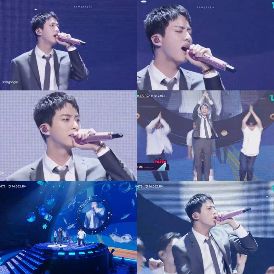 Los ARMY presentes compartieron en redes sociales sus reacciones a las voces de Jin, y estaban en shock de lo impecable que sonaba a pesar de no haber actuado durante casi dos años.