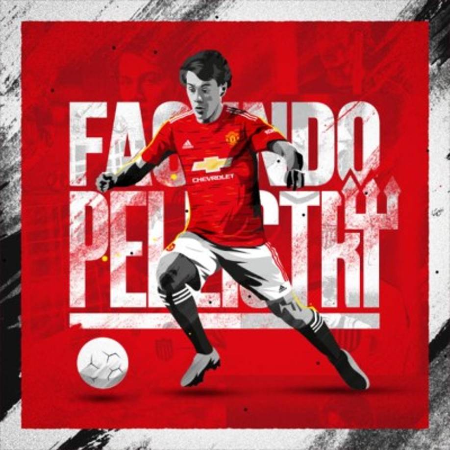 Facundo Pellistri: Joven extremo uruguayo de 18 años de edad que fue anunciado como fichaje del Manchester United, llega procedente del Peñarol.La operación de su traspaso fue de 10 millones de euros y firmó por cinco temporadas.