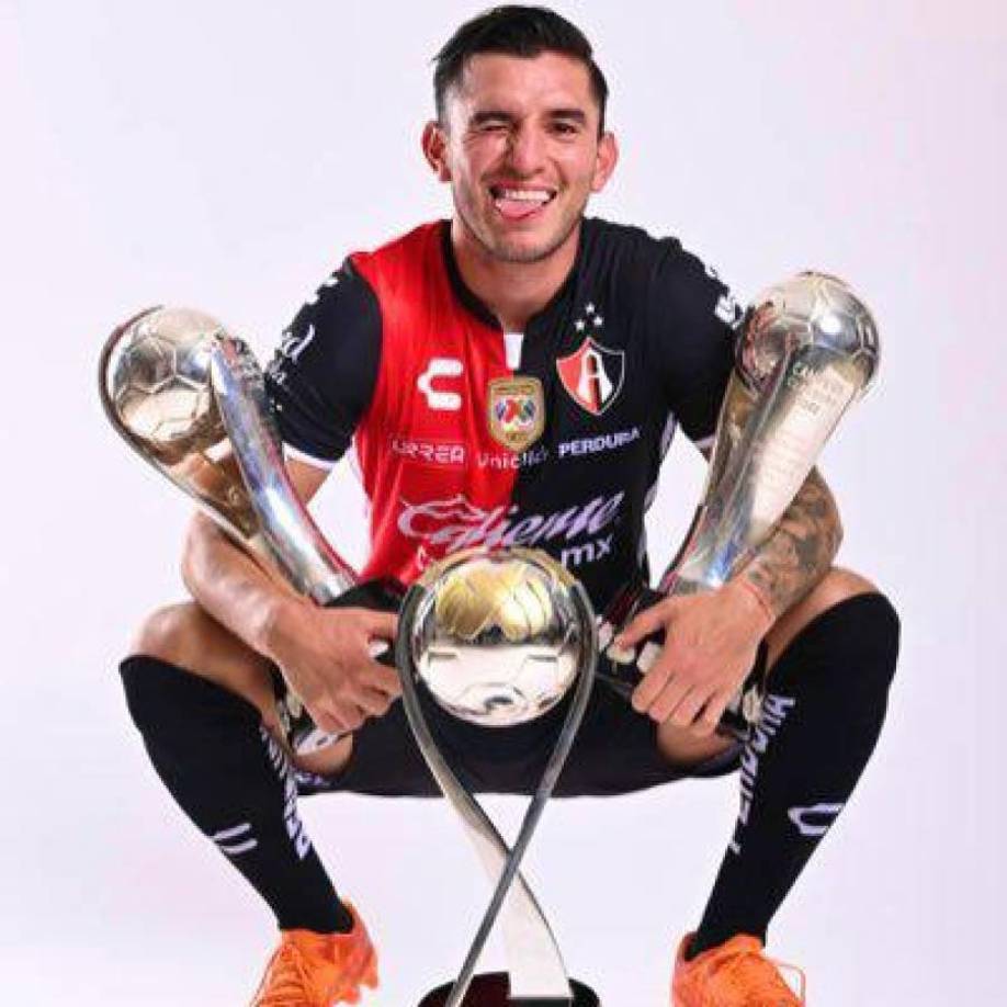 Édgar Zaldivar - Es el quinto futbolista más caro del Atlas, su valor en el mercado es de 2.5 millones de euros. Debutó en el 2016 con los “Rojinegros”, club con el que ha ganado dos títulos de Liga MX.