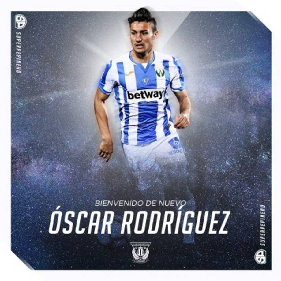 El Leganés ha llegado a un acuerdo con el Real Madrid para la cesión durante una temporada más del centrocampista Óscar Rodríguez, de 21 años de edad. El futbolista fue uno de los jugadores más destacados la pasada campaña en el cuadro madrileño y disputó un total de 31 partidos.