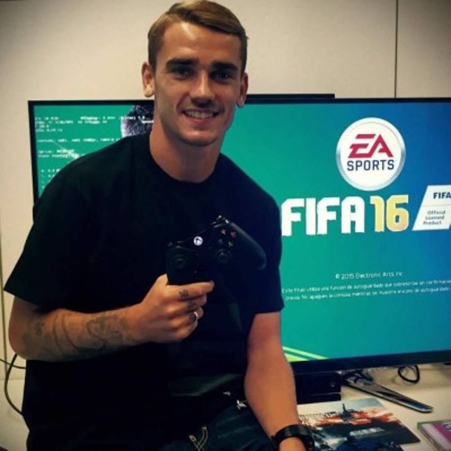 Antoine Griezmann, fiel aficionado al FIFA.