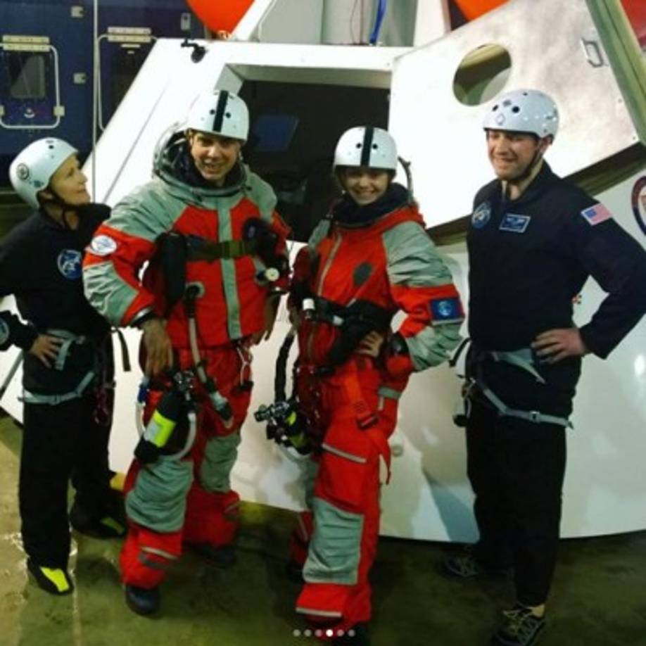 También es la primera persona en asistir a los tres Campamentos Espaciales de la NASA en el mundo, y la primera y única en completar el programa Passport de la agencia, que consiste en recorrer los 14 Centros de Visitantes de la NASA, ubicados en 9 estados de la Unión Americana.