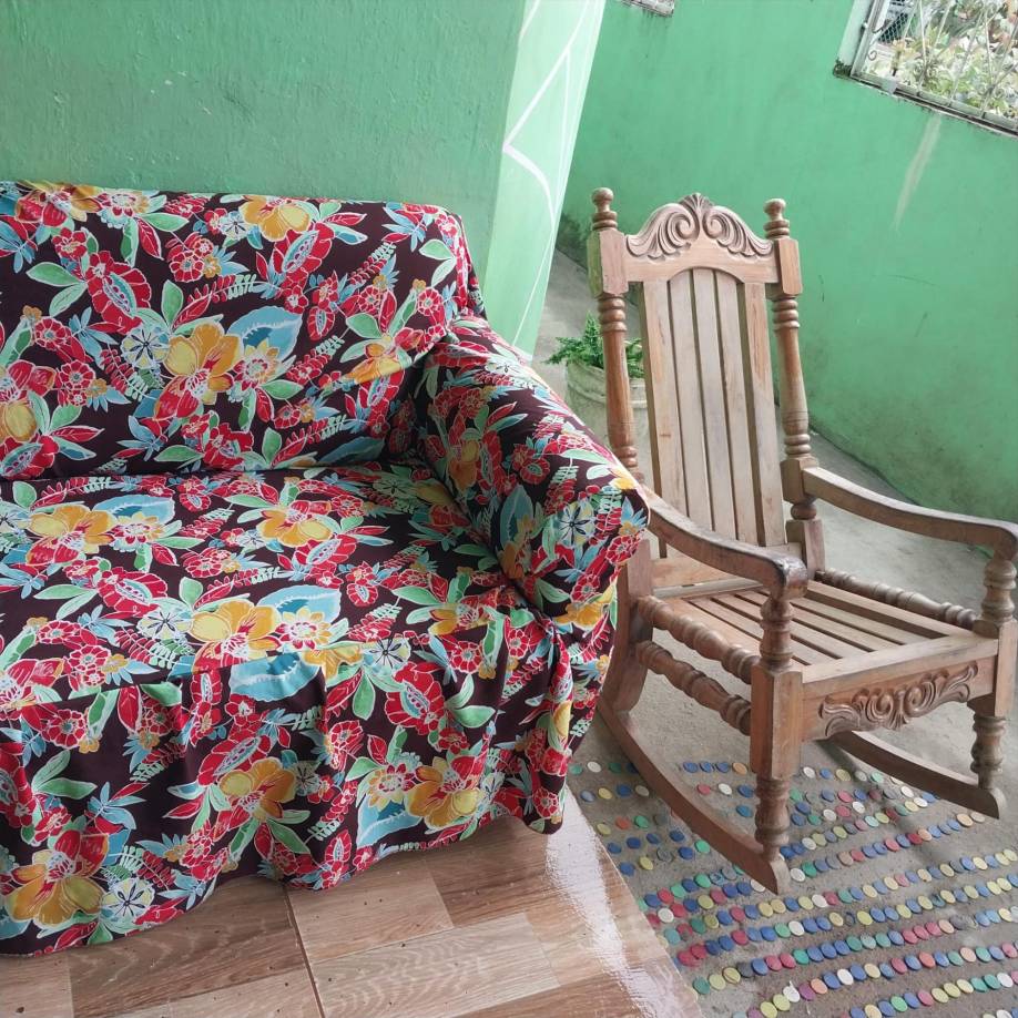 Esta es la foto que Doris compartió con Diario La Prensa. Era el lugar favorito de su papá. “Eso es todo lo que queda de ellos dos lugares vacíos”, puntualizó.