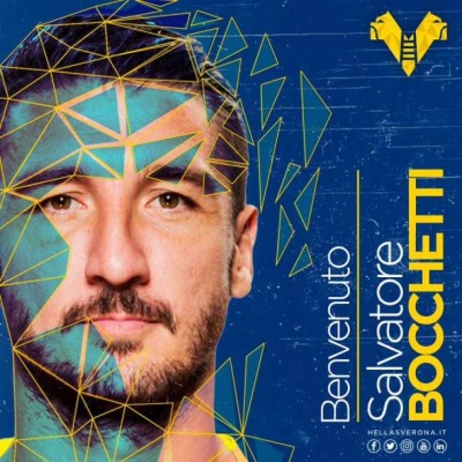 El Verona ha fichado al central italiano Salvatore Bocchetti, quien llega como agente libre. Firma hasta junio de 2021.