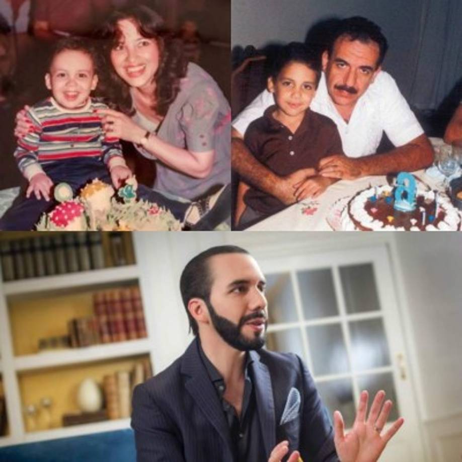 Origen Palestino<br/><br/>Bukele nació un 24 de julio de 1981 en San Salvador, El Salvador, en el seno de una familia de origen palestino.<br/><br/>Es hijo del fallecido empresario Armando Bukele Kattán, un doctor en Química Industrial de origen árabe-palestino, y Olga Ortez de Bukele.<br/><br/>Sus abuelo, de religión cristiana ortodoxa, y su abuela, católica, inmigraron a El Salvador desde Jerusalén (Israel) y Belén (Palestina) respectivamente.<br/>